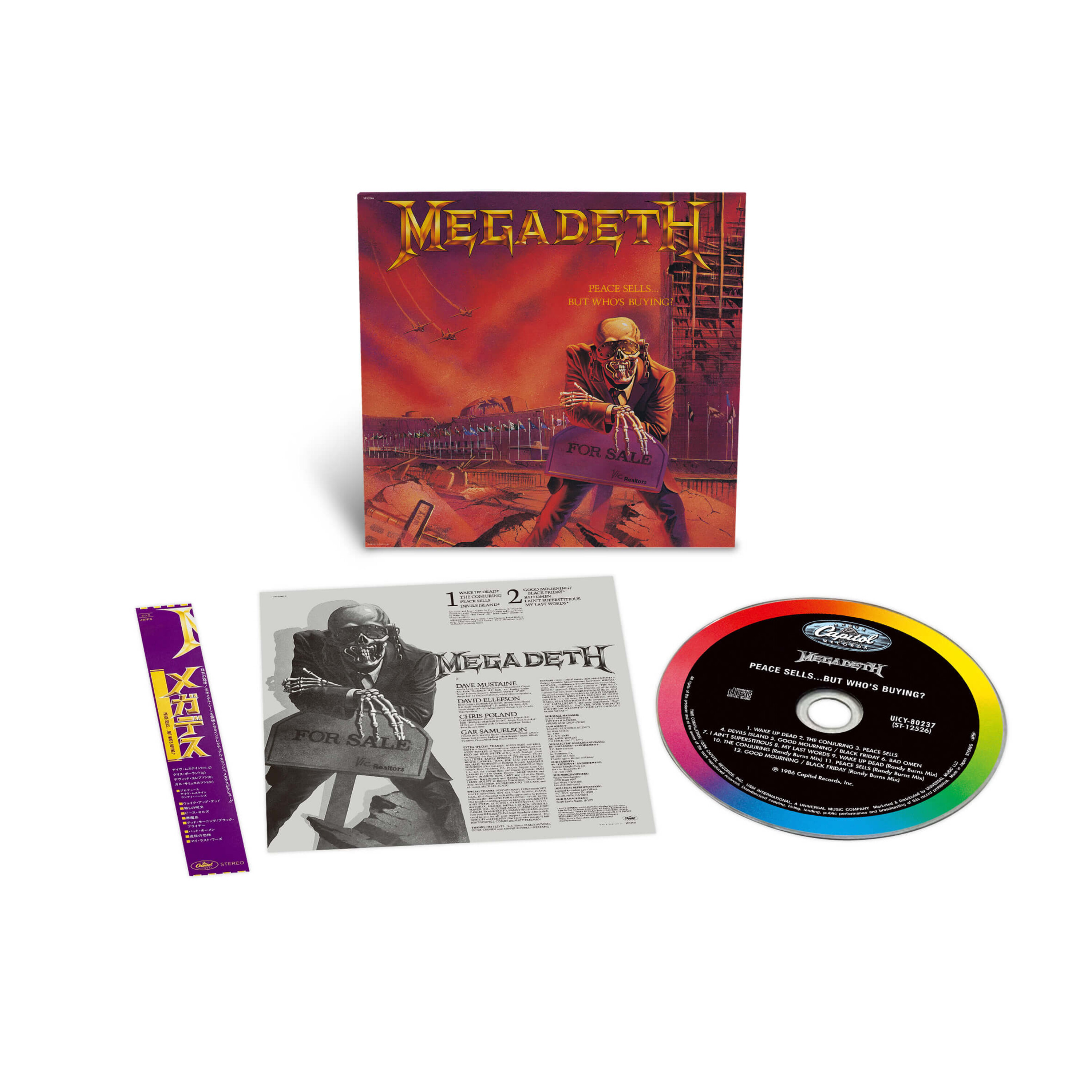Peace　Official　Germany　Who's　SHM-CD　Sells...　But　Buying?　Japanese　Megadeth　Limited　uDiscover　Store