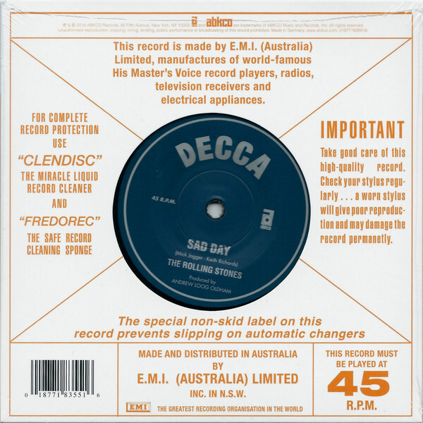 uDiscover Germany - Official Store - Fortune Teller / Sad Day (Ltd. 7''  Single) - The Rolling Stones - vinyl