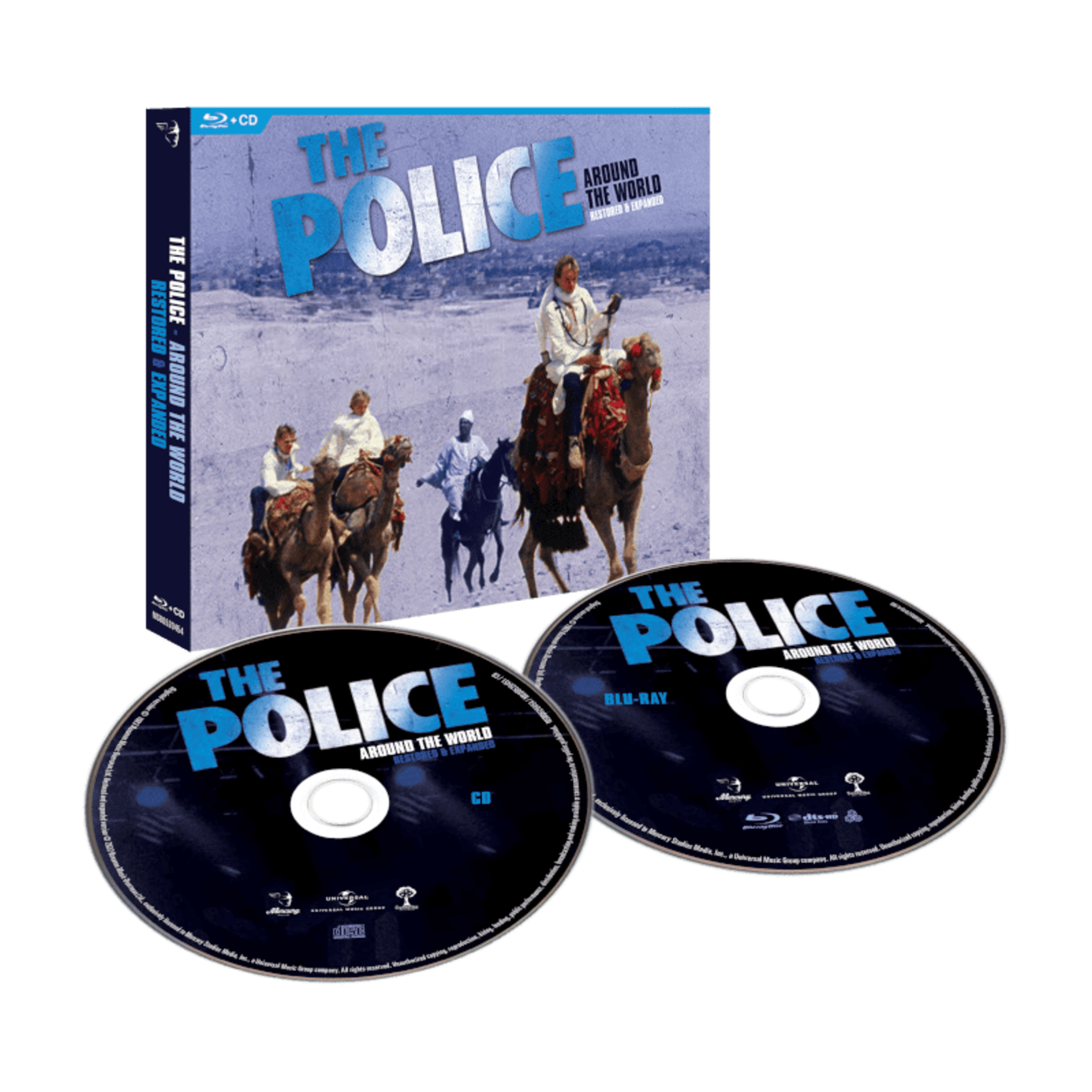 Cd blu. CD Blu ray. Двд это полиция. CD Police, the: Live!. The Police around the World 2022 CD+DVD.