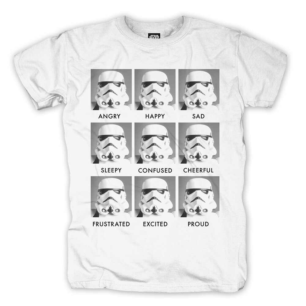 Udiscover Germany Official Store Stormtrooper Emotions Star Wars T Shirt