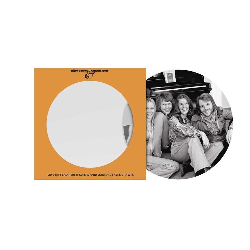 Love Isn’t Easy (But It Sure Is Hard Enough) / I Am Just A Girl by ABBA - Limited 7" Picture Disc - shop now at uDiscover store