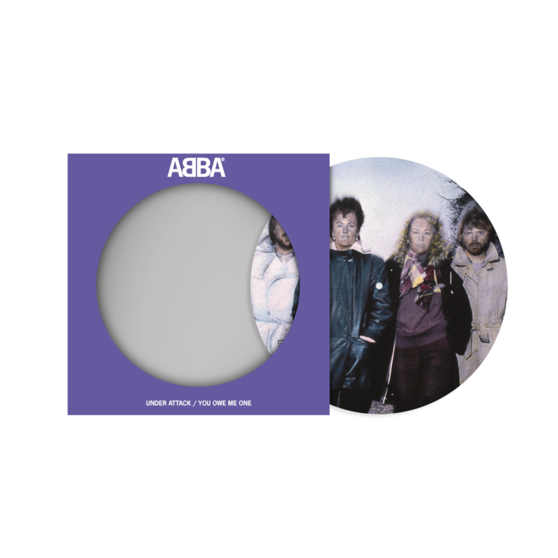 Under Attack by ABBA - Limited Picture Disc 7" - shop now at uDiscover store