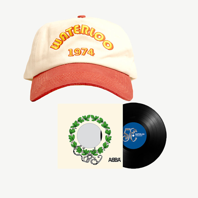 Waterloo by ABBA - 10" Vinyl + Retro Cap - shop now at uDiscover store