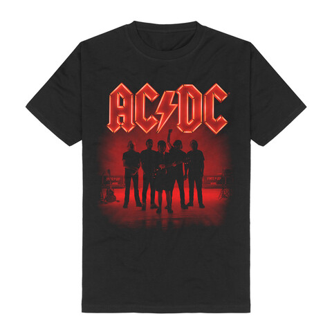 PWRUP Band Silhouette by AC/DC - T-Shirt - shop now at uDiscover store