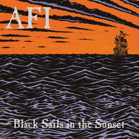 Black Sails In The Sunset by AFI - LP - Orange Coloured Vinyl - shop now at uDiscover store