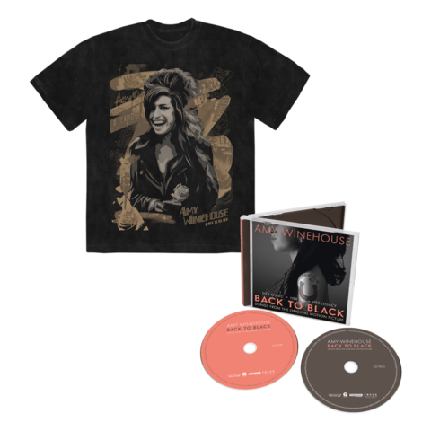 Back to Black: Music from the Original Motion Picture by Amy Winehouse - 2CD + T-Shirt - shop now at uDiscover store