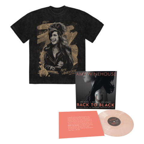 Back to Black: Music from the Original Motion Picture by Amy Winehouse - Exclusive LP + T-Shirt - shop now at uDiscover store
