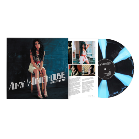 Back to Black by Amy Winehouse - Limited LP - Blue and Black Coloured Vinyl - shop now at uDiscover store