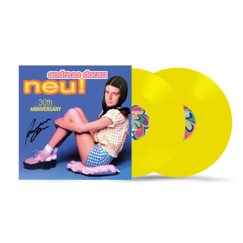 Neu! (30th Anniversary) by Andreas Dorau - Handsignierte Limitierte Gelbe 2LP - shop now at uDiscover store