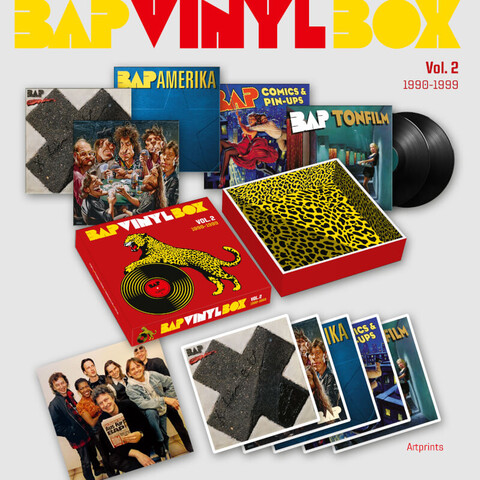 Vinyl Box Volume 2 (1990-1999) von BAP - Exklusive 5 x 2LP Box jetzt im uDiscover Store