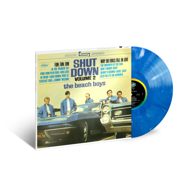Shut Down Vol. 2 by Beach Boys - LP - Exclusive Blue & White Marble Coloured Vinyl - shop now at uDiscover store