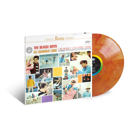 All Summer Long (60th Anniversary) von Beach Boys - LP - Exclusive Numbered Limited Sunfire Colored Vinyl jetzt im uDiscover Store