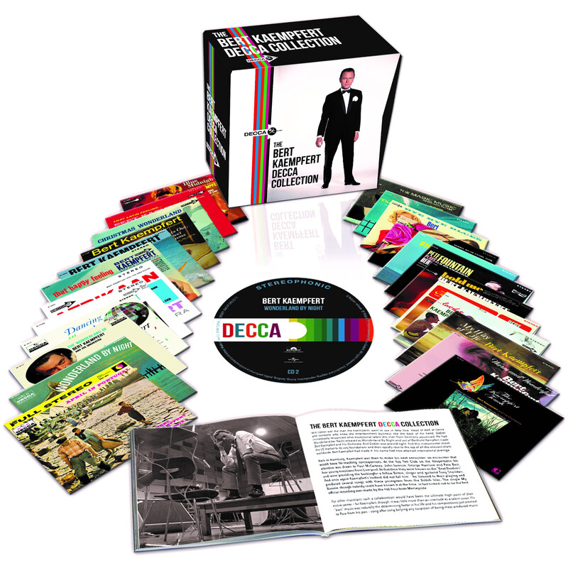 The Bert Kaempfert Decca Collection von Bert Kaempfert - 24 CD-Box jetzt im uDiscover Store