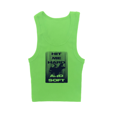 HIT ME HARD AND SOFT by Billie Eilish - Green Crop Tank - shop now at uDiscover store