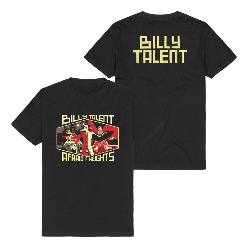 Afraid Of Heights by Billy Talent - T-Shirt - shop now at uDiscover store