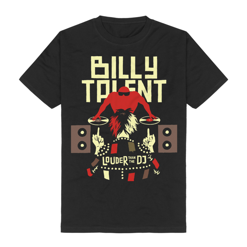 Louder Than The DJ von Billy Talent - T-Shirt jetzt im uDiscover Store