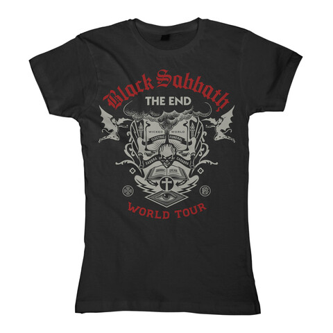 The End Scripture von Black Sabbath - Girlie Shirt jetzt im uDiscover Store