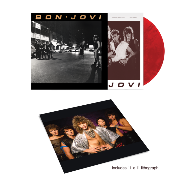 Bon Jovi 40th Anniversary von Bon Jovi - Limited Edition Ruby LP jetzt im uDiscover Store