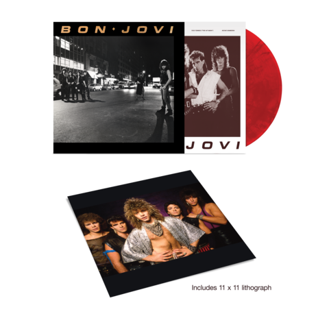 Bon Jovi by Bon Jovi - Limited Edition Ruby LP - shop now at uDiscover store