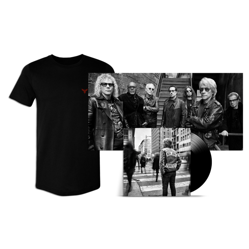 FOREVER von Bon Jovi - LP + Poster + T-Shirt jetzt im uDiscover Store