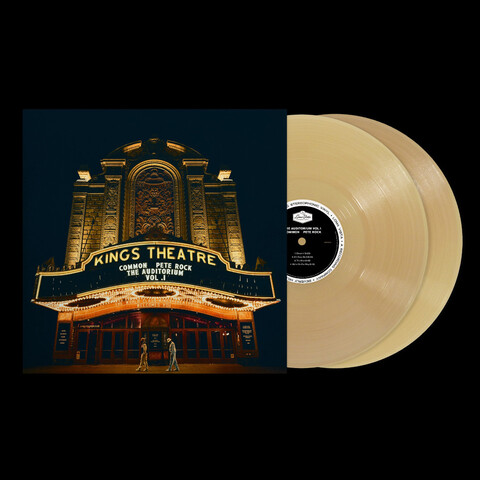 The Auditorium Vol. 1 by Common, Pete Rock - 2LP - Gold Coloured Vinyl - shop now at uDiscover store