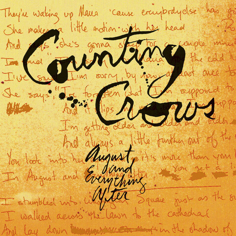 August And Everything After by Counting Crows - Vinyl - shop now at uDiscover store