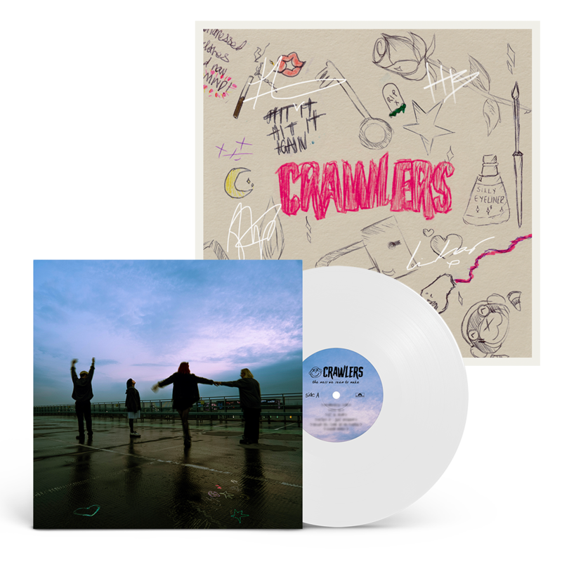 The Mess We Seem To Make by Crawlers - White Vinyl LP + Signed Card - shop now at uDiscover store