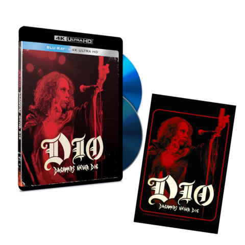 Dreamers Never Die by DIO - 4K Ultra HD + Blu-Ray + signed Art Card - shop now at uDiscover store