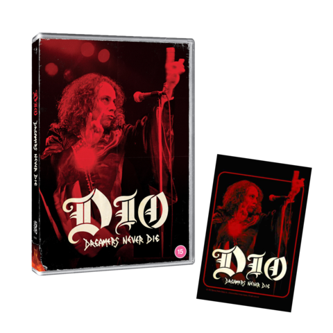 Dreamers Never Die by DIO - DVD+ signed Art Card - shop now at uDiscover store