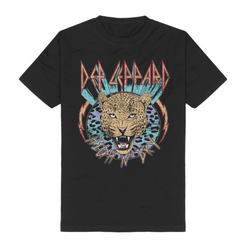 High N Dry Leopard von Def Leppard - T-Shirt jetzt im uDiscover Store