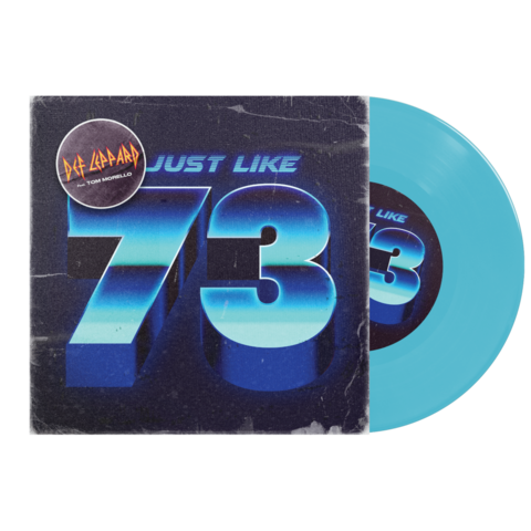 JUST LIKE 73 by Def Leppard - EXCLUSIVE LIMITED BLUE VINYL 7" - shop now at uDiscover store