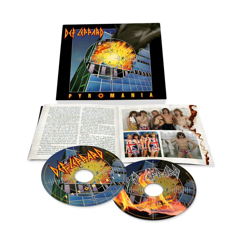 Pyromania by Def Leppard - 2CD - shop now at uDiscover store