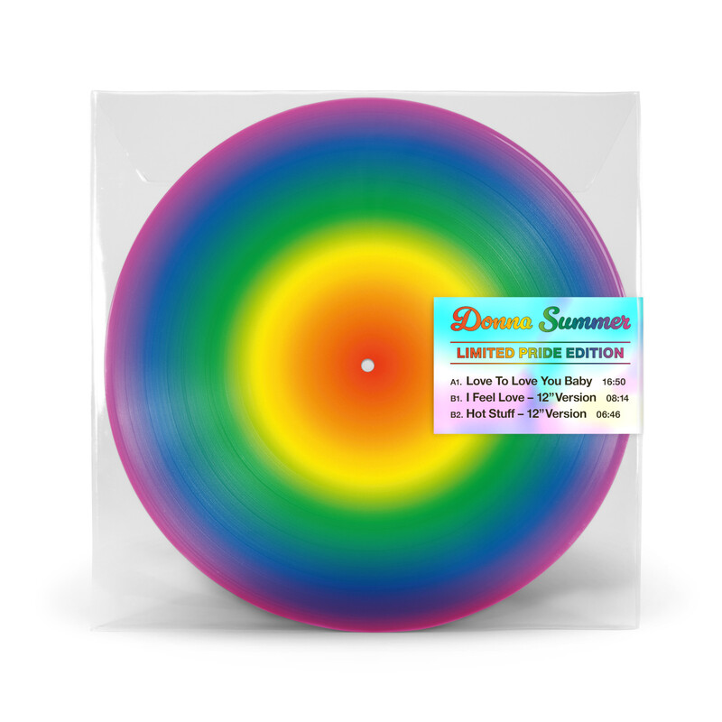 Love To Love You Baby by Donna Summer - Limited Rainbow Colour 12" Vinyl - shop now at uDiscover store