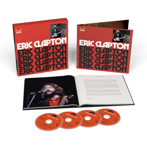 Eric Clapton (4CD Anniversary Deluxe Edition) by Eric Clapton - CD - shop now at uDiscover store