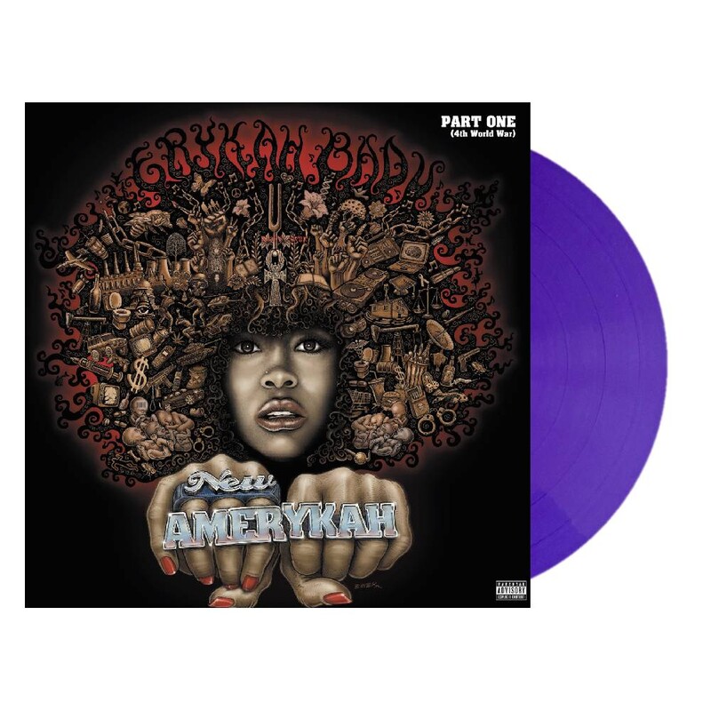 New Amerykah Part One by Erykah Badu - Limited Purple 2LP - shop now at uDiscover store