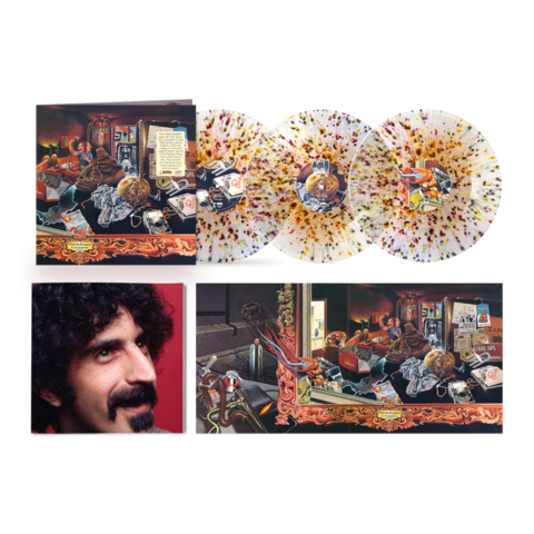 Over-Nite Sensation 50th by Frank Zappa - Exclusive Deluxe Edition Clear Splatter 3LP + Poster - shop now at uDiscover store