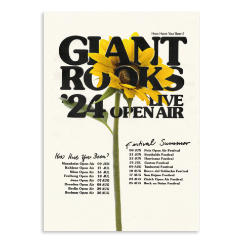 Summer Poster 2024 by Giant Rooks - Poster - shop now at uDiscover store