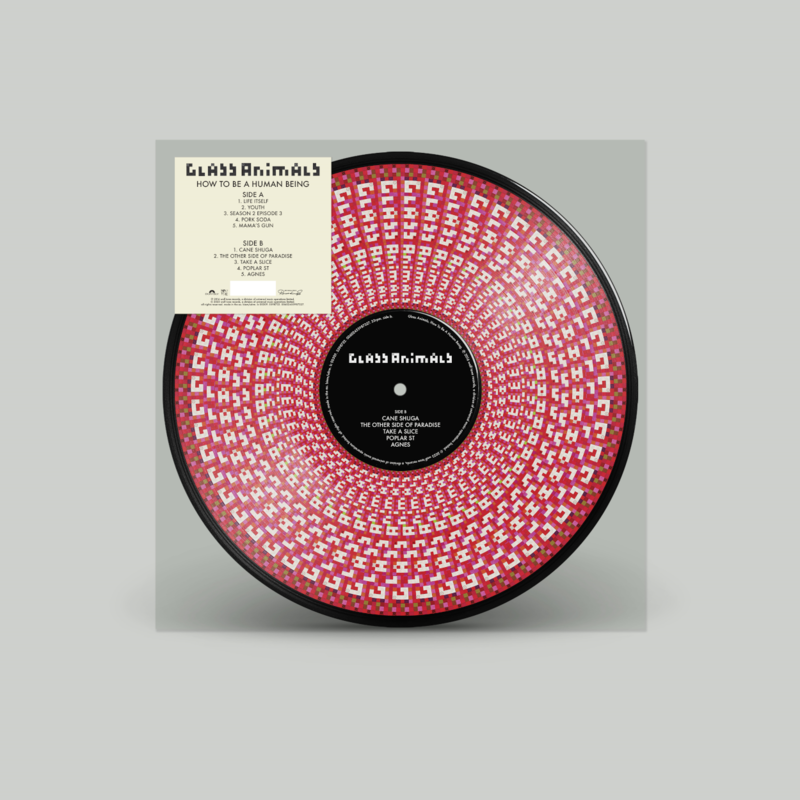 How To Be A Human Being (Zoetrope Edition) by Glass Animals - 1LP Zoetrope in clear PVC sleeve + sticker - shop now at uDiscover store