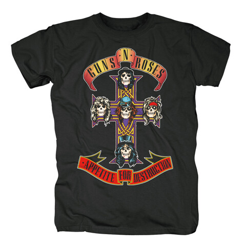 Appetite Album Cover von Guns N' Roses - T-Shirt jetzt im uDiscover Store