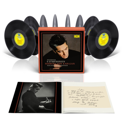 Beethoven: Die Symphonien (LP Set) von Herbert von Karajan & Berliner Philharmoniker - LP Box jetzt im uDiscover Store