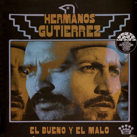 El Bueno Y El Malo von Hermanos Gutiérrez - LP - Blue Green Splatter Vinyl Edition jetzt im uDiscover Store