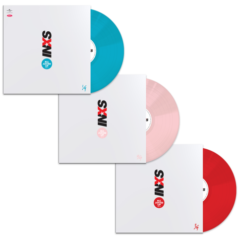 ALL JUICED UP PART TWO – Volumes 1, 2, 3 by INXS - 3 x Coloured Vinyl EP - shop now at uDiscover store
