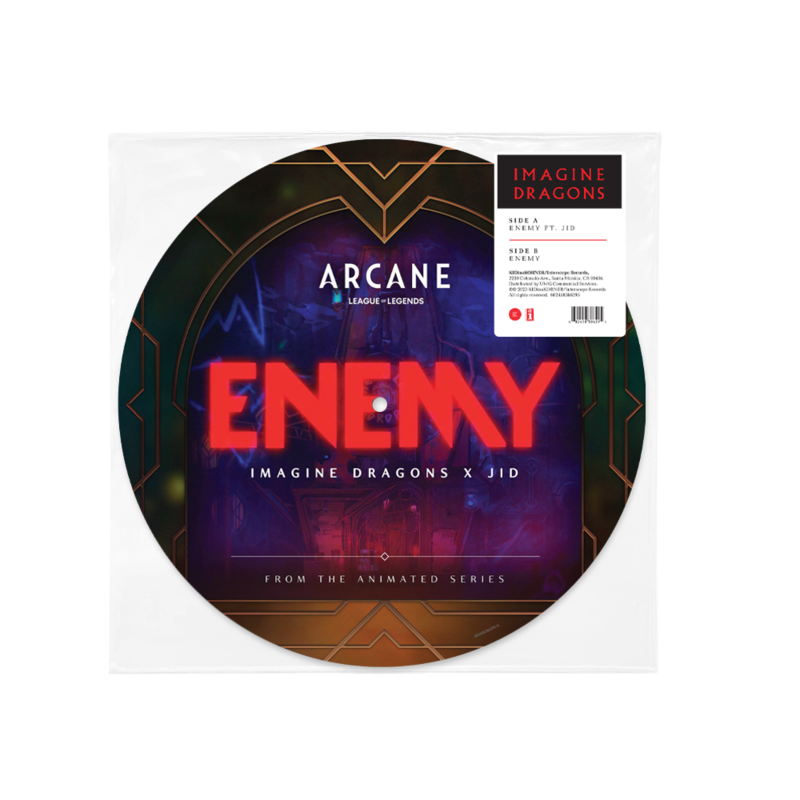 Enemy by Imagine Dragons - Exclusive Picture Disc Vinyl - shop now at uDiscover store