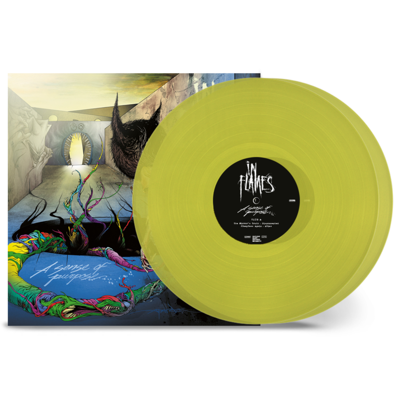 A Sense of Purpose by In Flames - Ltd. Exclusive 2LP 180g - Transparent Lime Green - shop now at uDiscover store