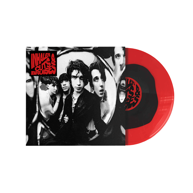 Cuts & Bruises by Inhaler - Exclusive Black/Red Circle 1LP - shop now at uDiscover store