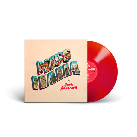 MISS ITALIA von Jack Savoretti - LP - Red Coloured Vinyl jetzt im uDiscover Store