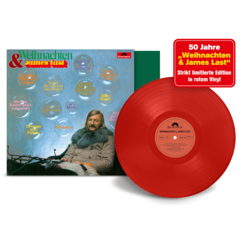 Weihnachten & James Last by James Last - Limited Red Vinyl LP - shop now at uDiscover store
