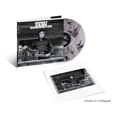 Songwriter by Johnny Cash - LP - Exclusive Limited Smoke Colour Vinyl with Lithograph - shop now at uDiscover store