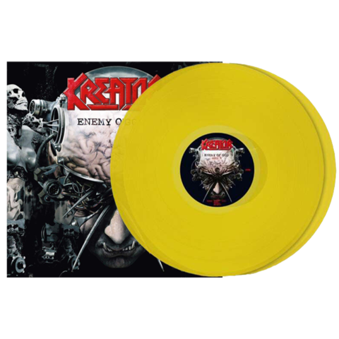 Enemy Of God (Remastered) von Kreator - 2LP - Yellow Coloured Vinyl jetzt im uDiscover Store