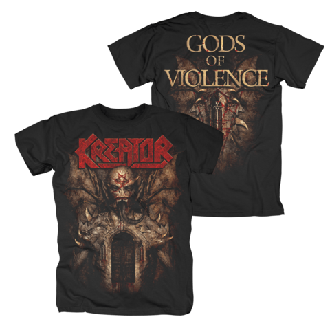 Gods Of Violence by Kreator - T-Shirt - shop now at uDiscover store